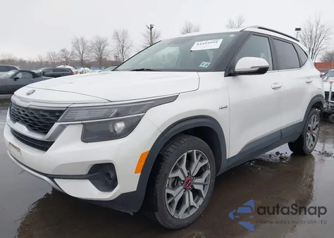 2021 Kia Seltos S Turbo z USA, uszkodzony, nr VIN KNDEUCA20M7103220